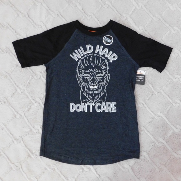 Halloween shirt, warewolf, glow in the dark - Picture 1 of 5